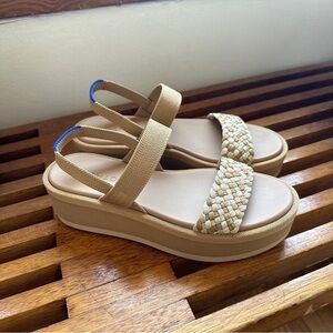 Rothy’s The Lightweight Wedge Sandal 7.5